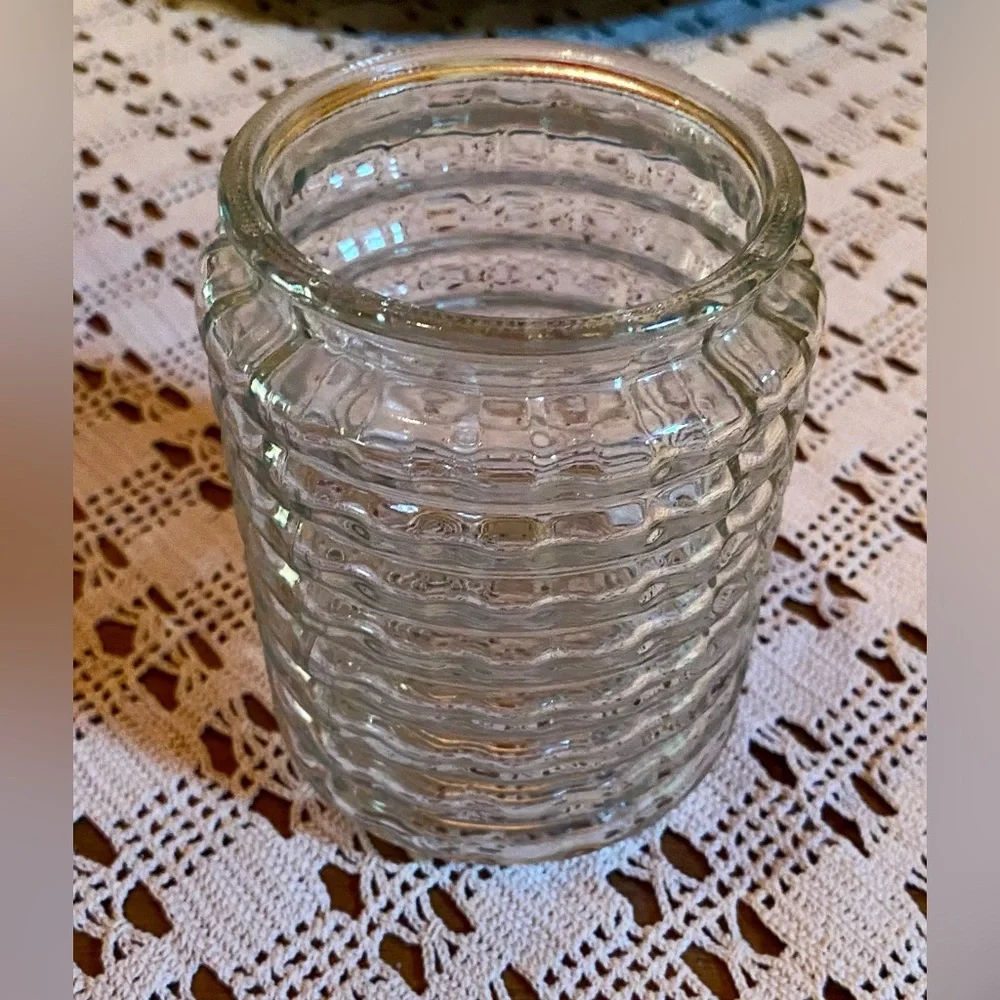 🔥Textured Lidded Glass Jar🔥